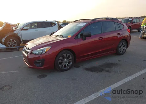 2013 Subaru Impreza 2.0I Sport Premium from USA, damaged, VIN JF1GPAL67D2871929